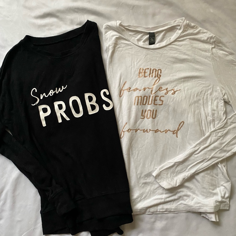 Girls long sleeve shirt bundle